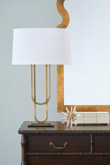 Odeon Table Lamp - Aged Brass