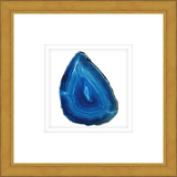 FRAMED BLUE AGATE SLICE - Kings Fine Art & Decor