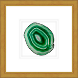 ASGR01 - FRAMED AMBER AGATE SLICE Shadow box hand framed in a traditional gold frame. Finished Size: W 16.00 in x H 16.00 in