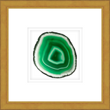 ASGR02 - FRAMED AMBER AGATE SLICE Shadow box hand framed in a traditional gold frame. Finished Size: W 16.00 in x H 16.00 in