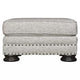 FOSTER FABRIC OTTOMAN