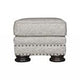 FOSTER FABRIC OTTOMAN