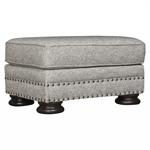 FOSTER FABRIC OTTOMAN