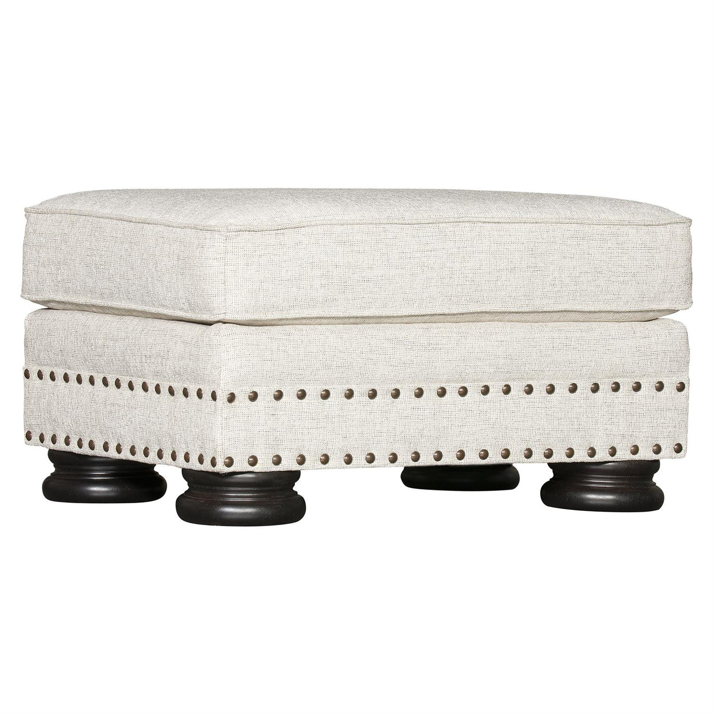 FOSTER FABRIC OTTOMAN