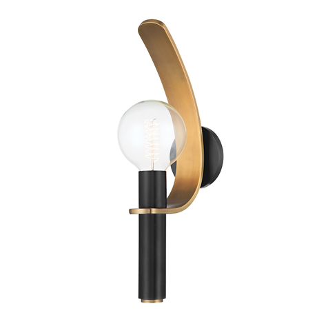 bishop-wall-sconce-B6091-PBR/SBK