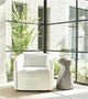 ALINE FABRIC SWIVEL CHAIR