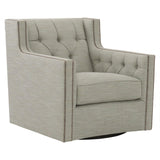 CANDACE FABRIC SWIVEL CHAIR