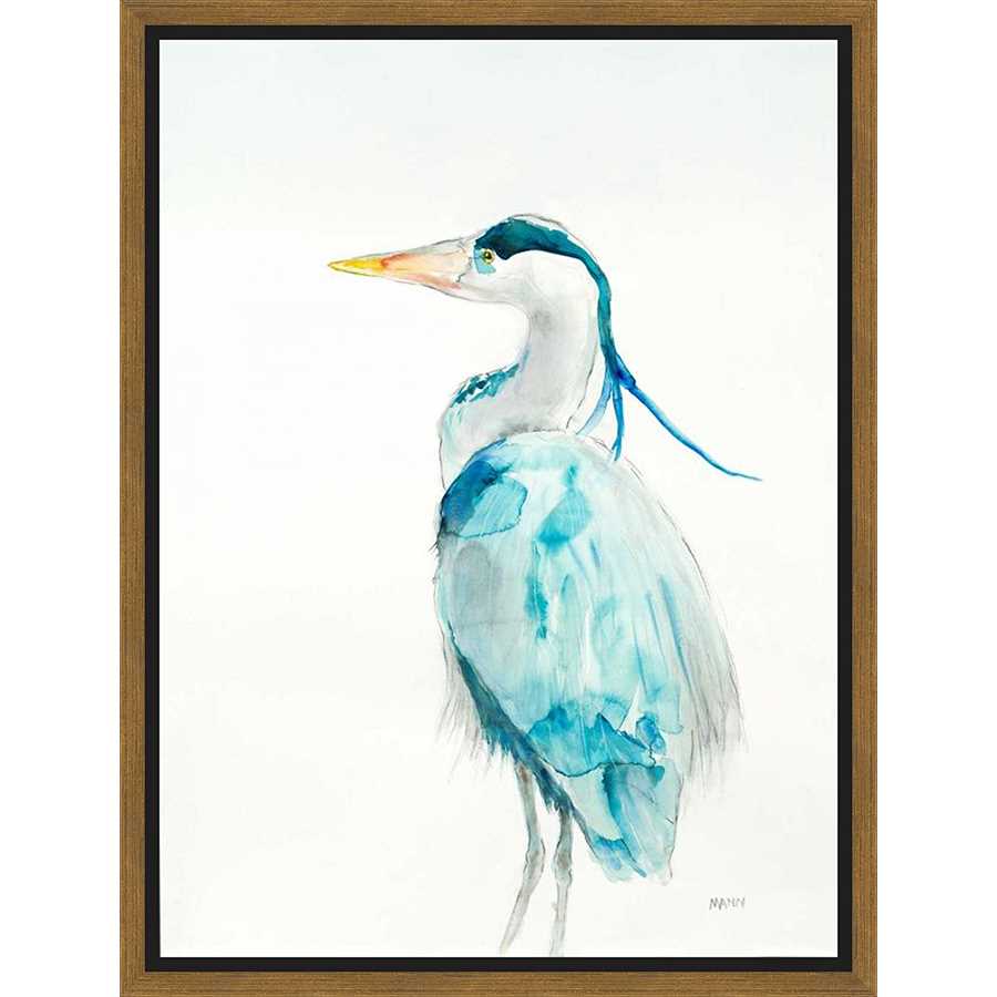 BLUE HERON PORTRAIT 2 - Kings Fine Art & Decor