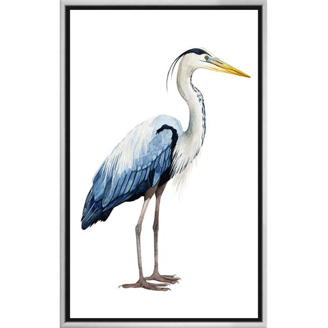 BLUE HERON PORTRAIT 2 - Kings Fine Art & Decor