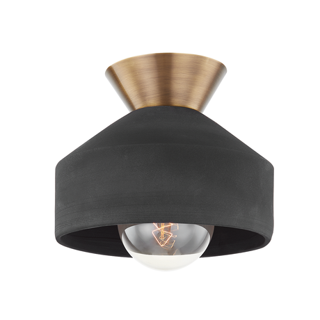 covina-flush-mount-C9811-PBR/CBK