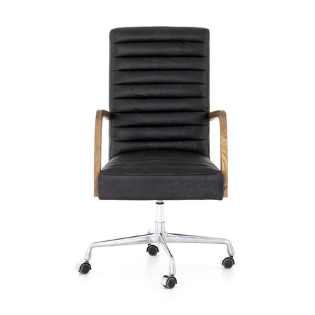 Bryson Channeled Desk Chair - Kings Fine Art & Decor