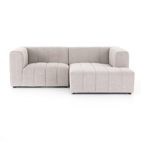 Langham Channeled 2-Piece Sectional - Kings Fine Art & Decor