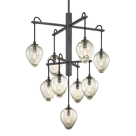 brixton-chandelier-F6207-GRA/BCR