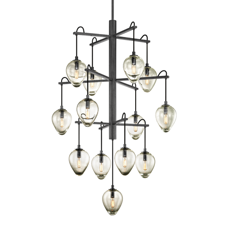 brixton-chandelier-F6208-GRA/BCR