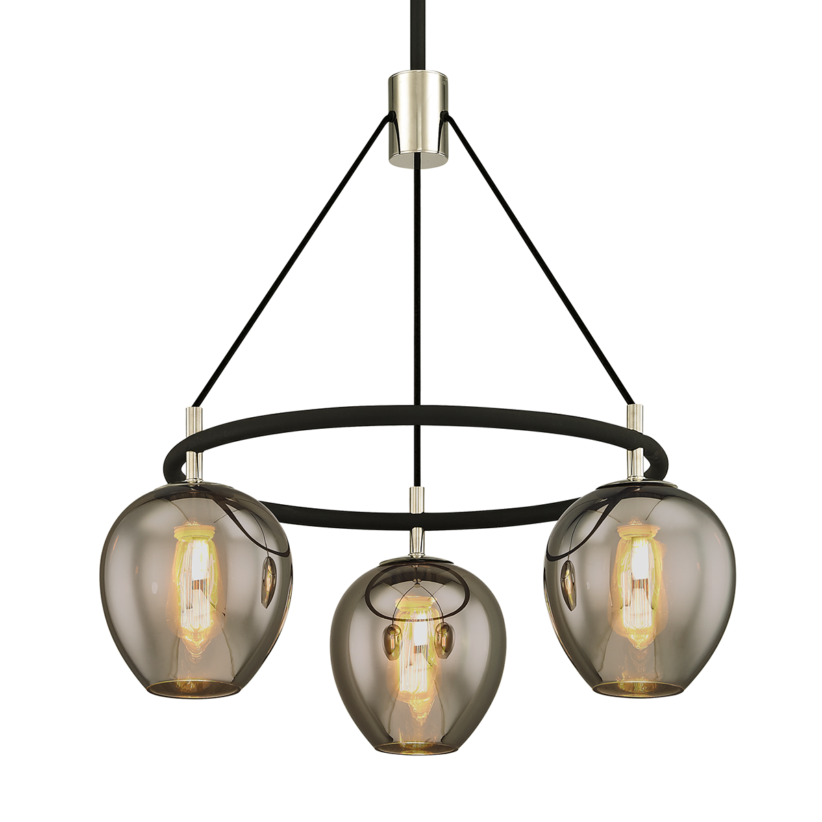 iliad-chandelier-F6213-TBK/PN