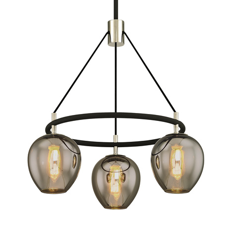 iliad-chandelier-F6213-TBK/PN