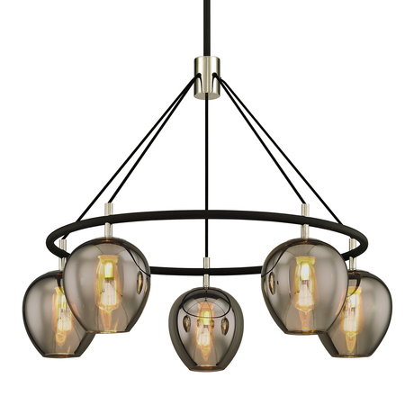 iliad-chandelier-F6215-TBK/PN