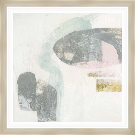 This original abstract artwork features a textured, layered composition with organic shapes and soft color palettes, bringing a touch of serenity and modern artistry to any space.