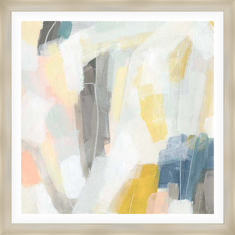 An abstract painting composed of blended brushstrokes of varying colors, this piece creates a dynamic interplay of light and texture, perfect for adding a touch of modern artistry to any space.