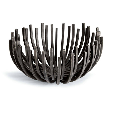 Black Iron Webbed Bowl - Kings Fine Art & Decor