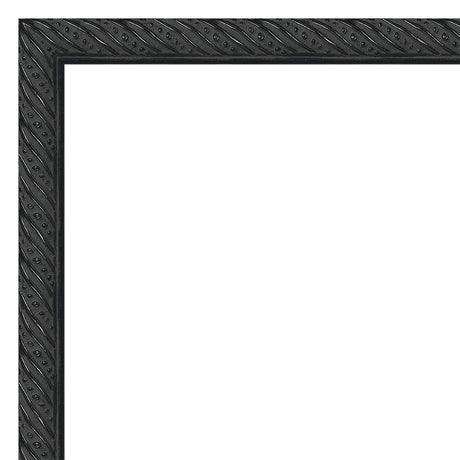 Our Black Ornate Solid Wood Picture Frame #06862