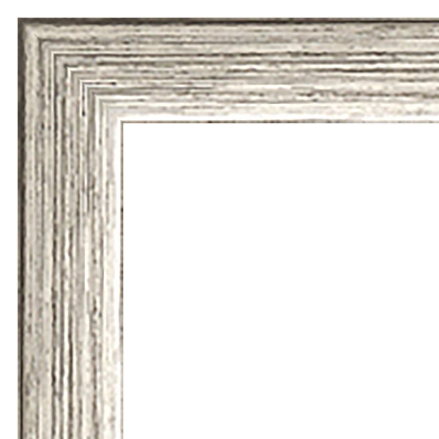 Our Silver Contemporary Floater Faux Wood Picture Frame #07662