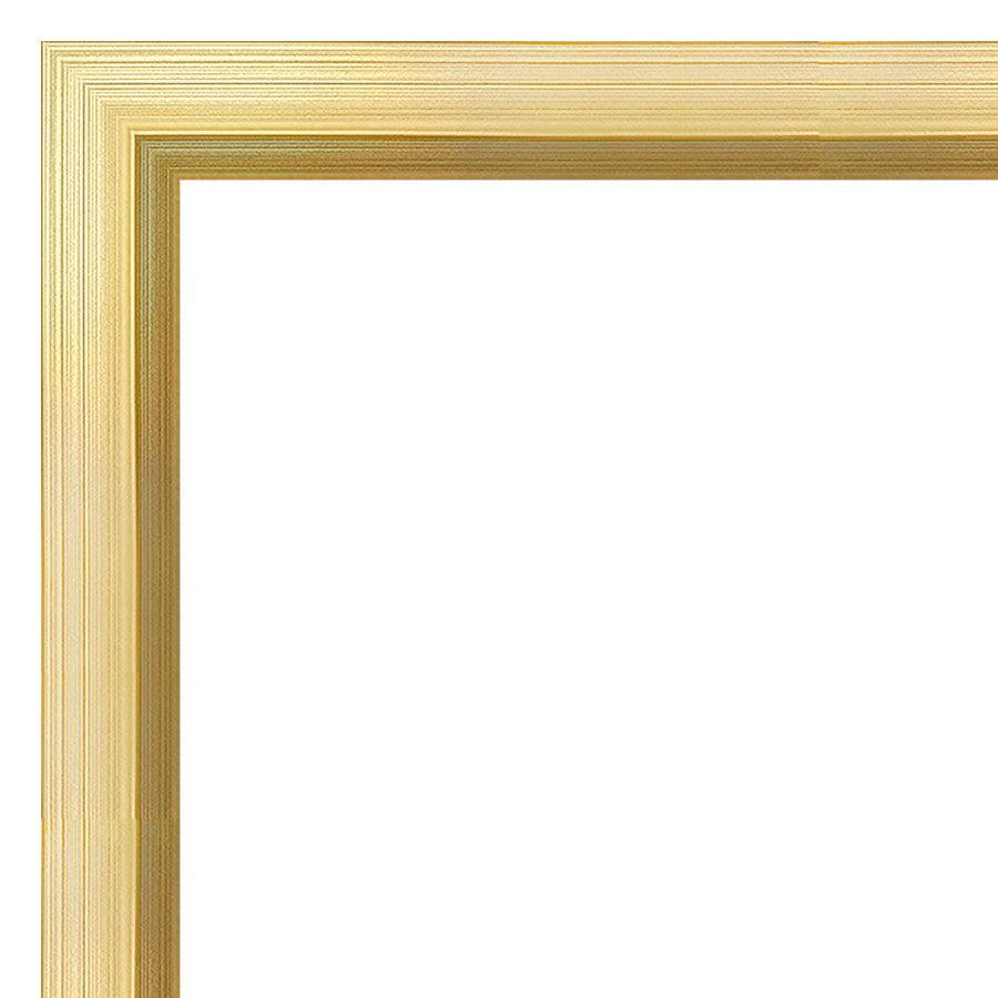 Our Gold Contemporary Faux Wood Picture Frame #07819