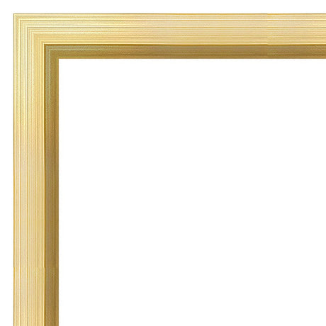 Our Gold Contemporary Faux Wood Picture Frame #07819