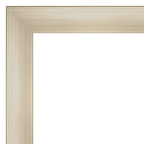Our Silver Contemporary Faux Wood Picture Frame #07820