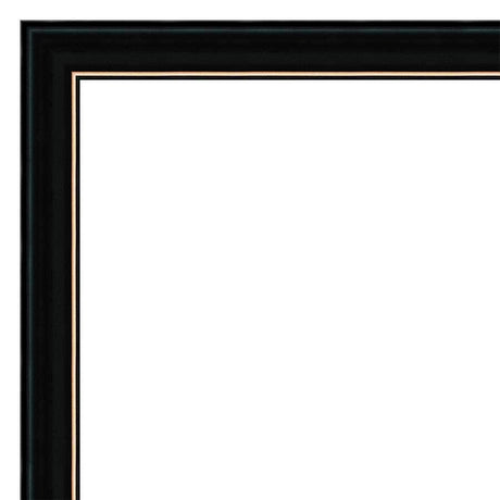 Our Black Traditional Solid Wood Picture Frame #08044