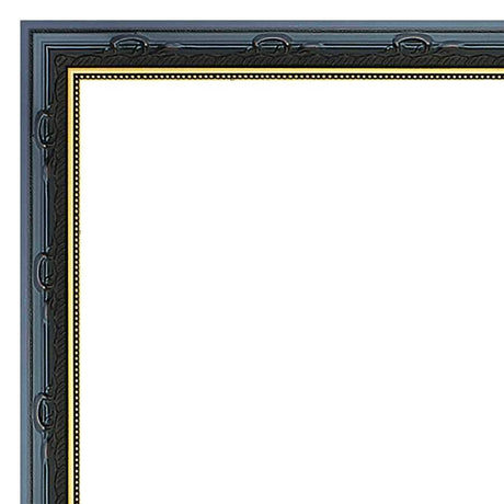 Our Black Ornate Solid Wood Picture Frame #08211