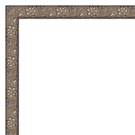 Our Pewter Ornate Solid Wood Picture Frame #08217