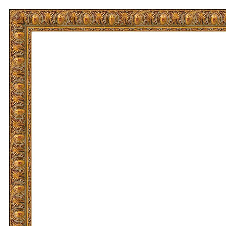 Our Antique Gold Ornate Solid Wood Picture Frame #08415