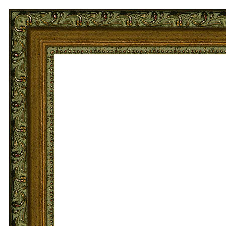 Our Antique Gold Ornate Solid Wood Picture Frame #08890