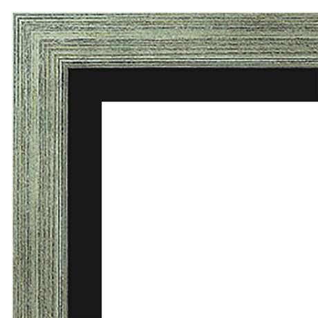 Our Silver Contemporary Floater Solid Wood Picture Frame #10105