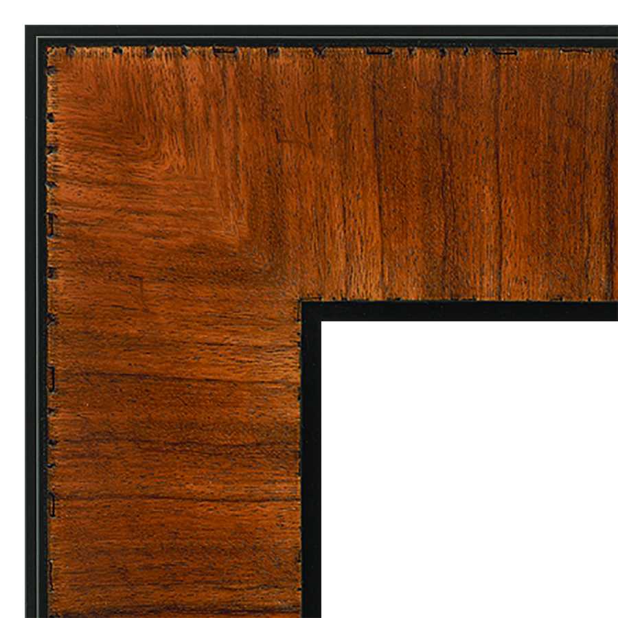 Our Honey Pecan Contemporary Solid Wood Picture Frame #10463