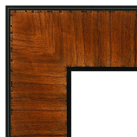 Our Honey Pecan Contemporary Solid Wood Picture Frame #10463