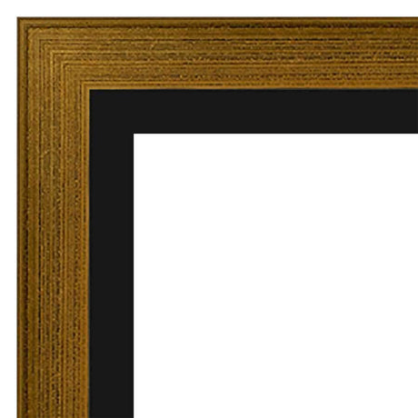 Our Gold Contemporary Floater Solid Wood Picture Frame #10465