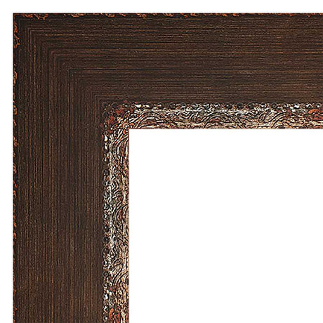 Our Walnut Distressed/Aged Solid Wood Picture Frame #10858