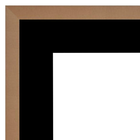 Our Gold Contemporary Floater Faux Wood Picture Frame #CA2710