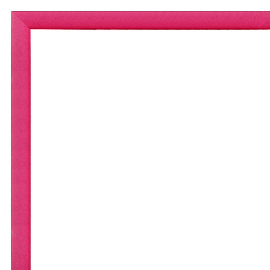 Our Raspberry Contemporary Metal Picture Frame #M1283