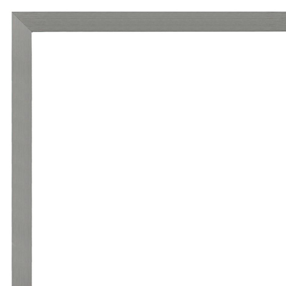 Our Brushed Satin Pewter Contemporary Metal Picture Frame #M1293
