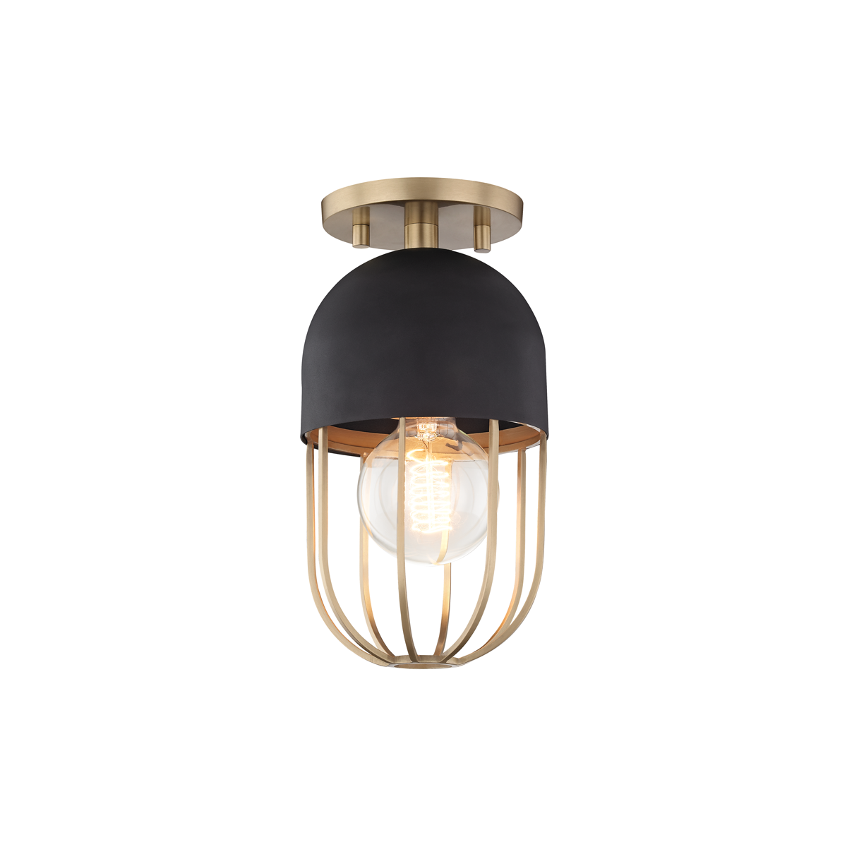 haley-semi-flush-H145601-AGB/BK