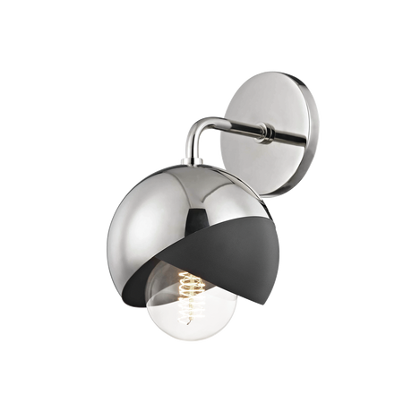 emma-wall-sconce-H168101-PN/BK