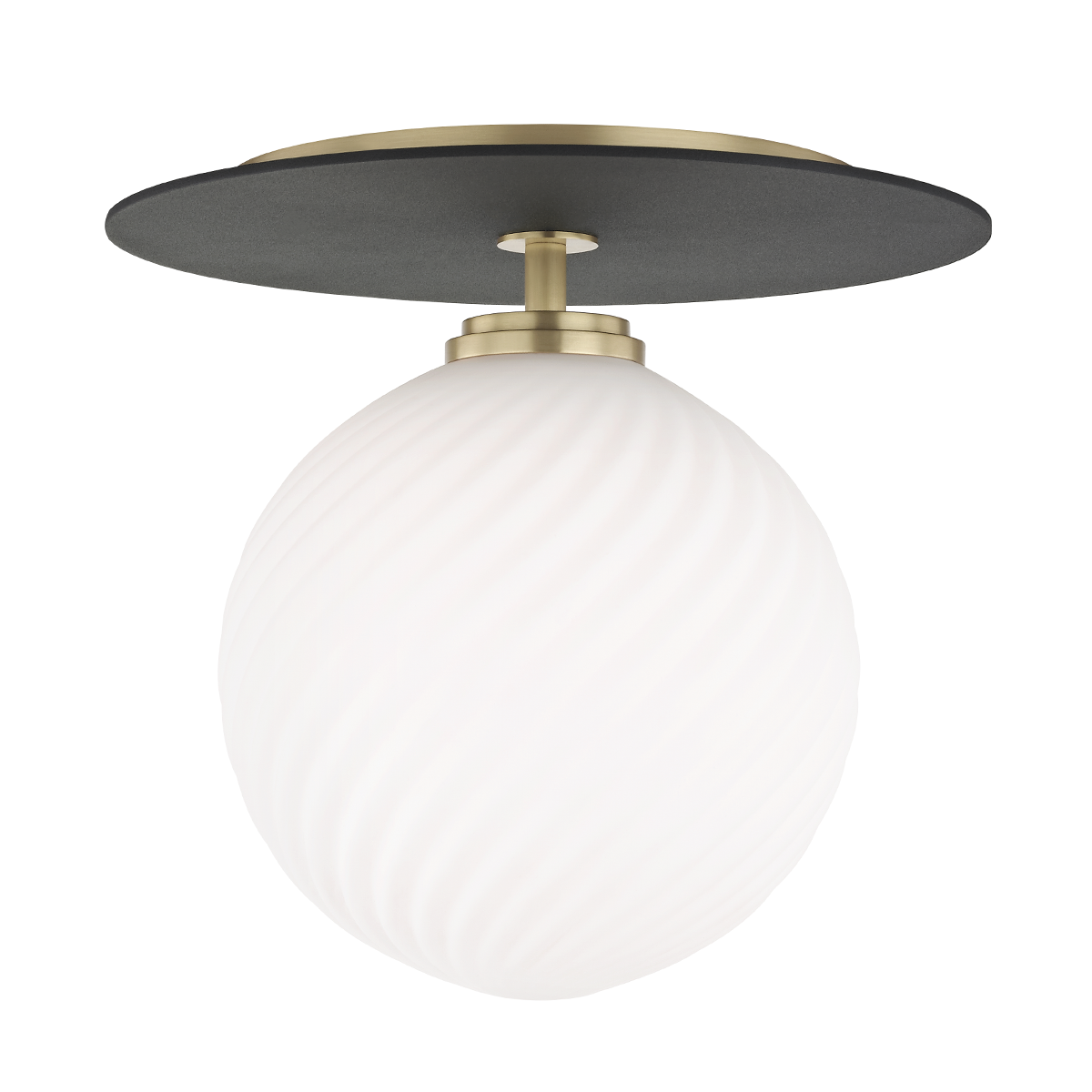 ellis-semi-flush-H200501L-AGB/BK