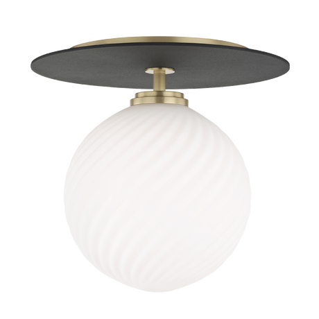 ellis-semi-flush-H200501L-AGB/BK