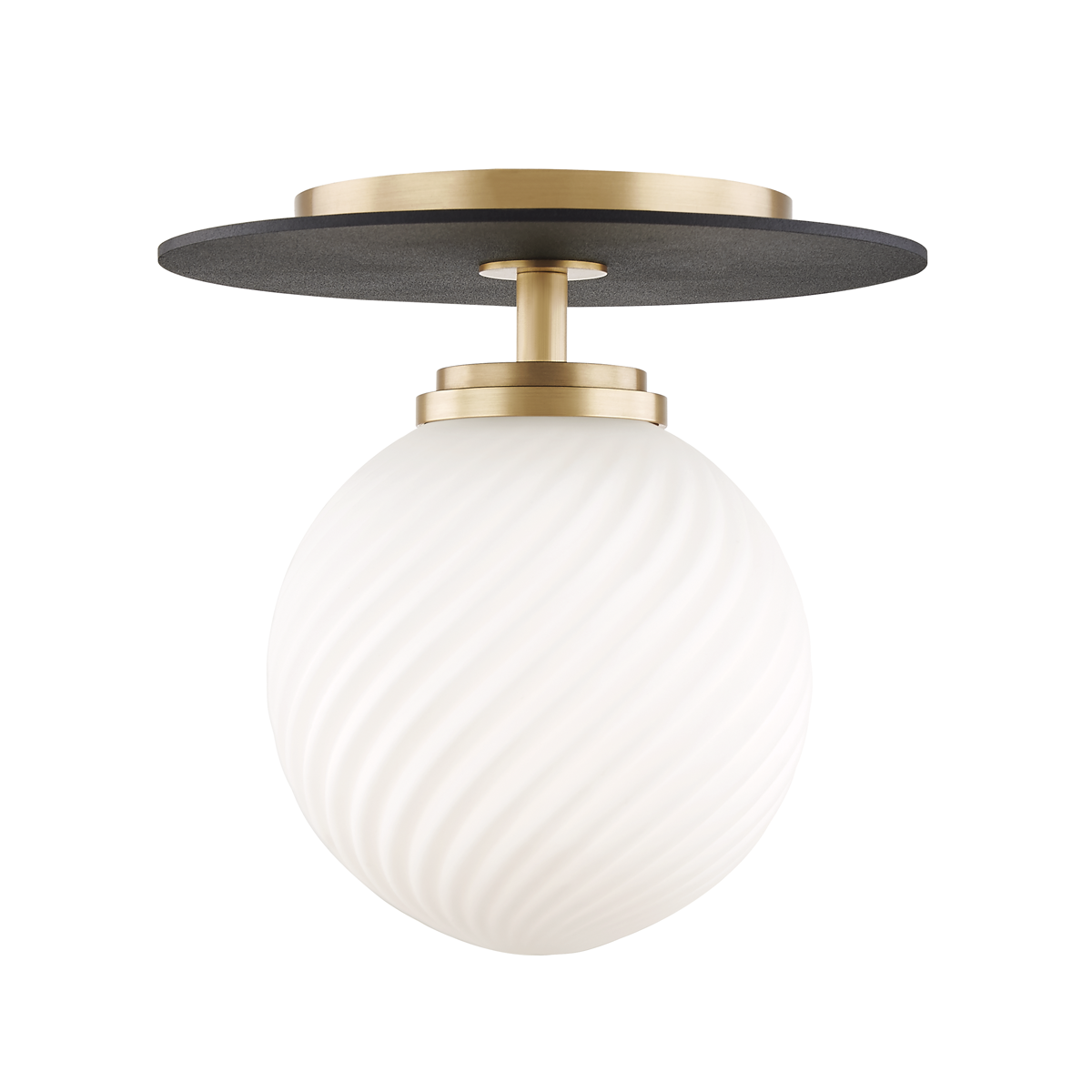 ellis-semi-flush-H200501S-AGB/BK