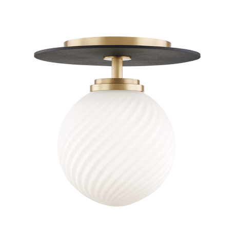 ellis-semi-flush-H200501S-AGB/BK
