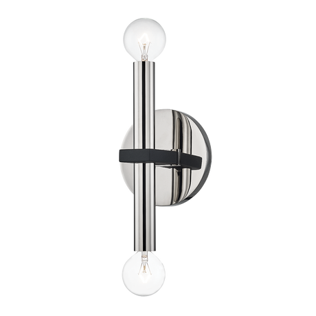 colette-wall-sconce-H296102-PN/BK