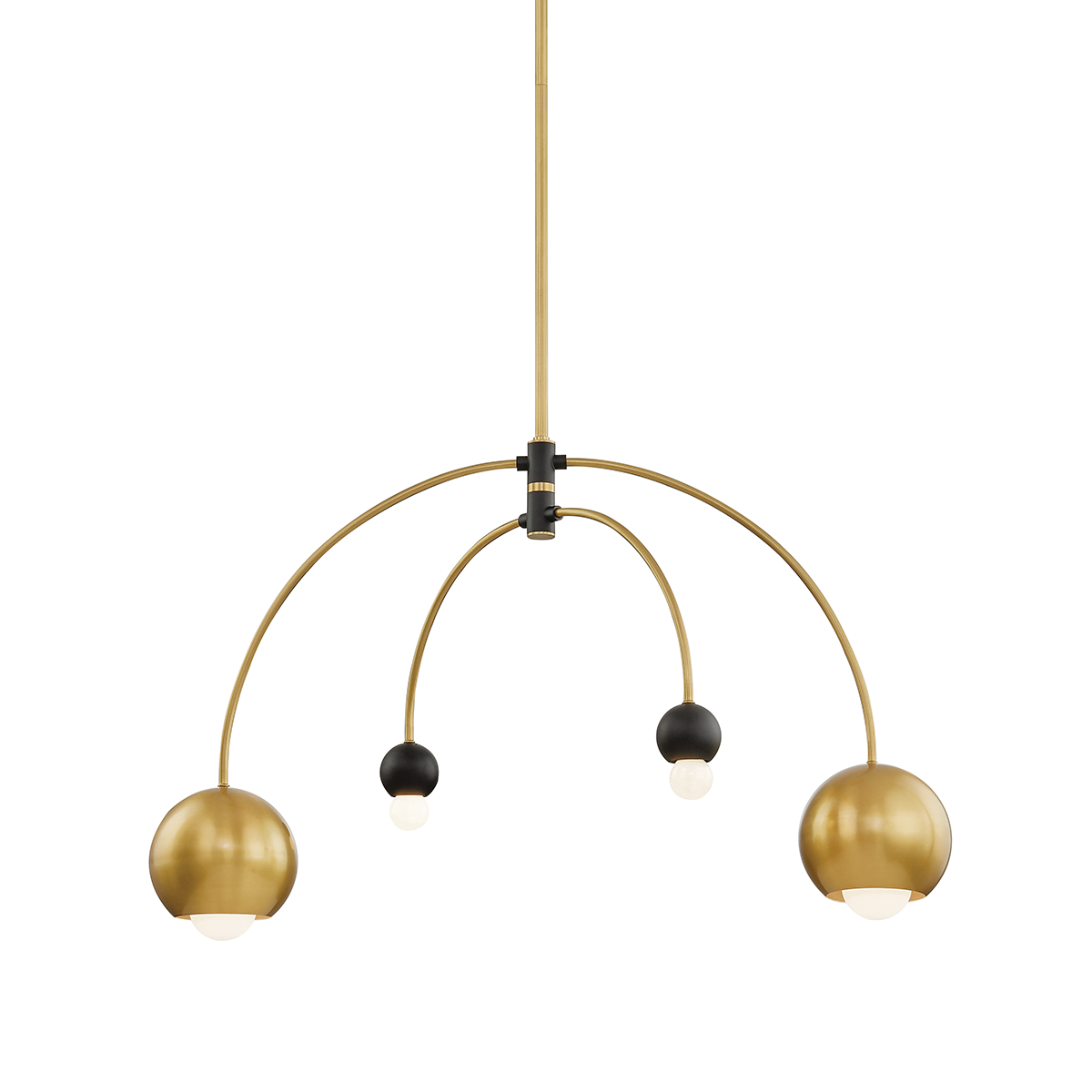 willow-chandelier-H348804-AGB/BK